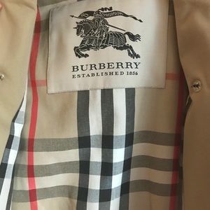 Authentic Burberry Trench Coat